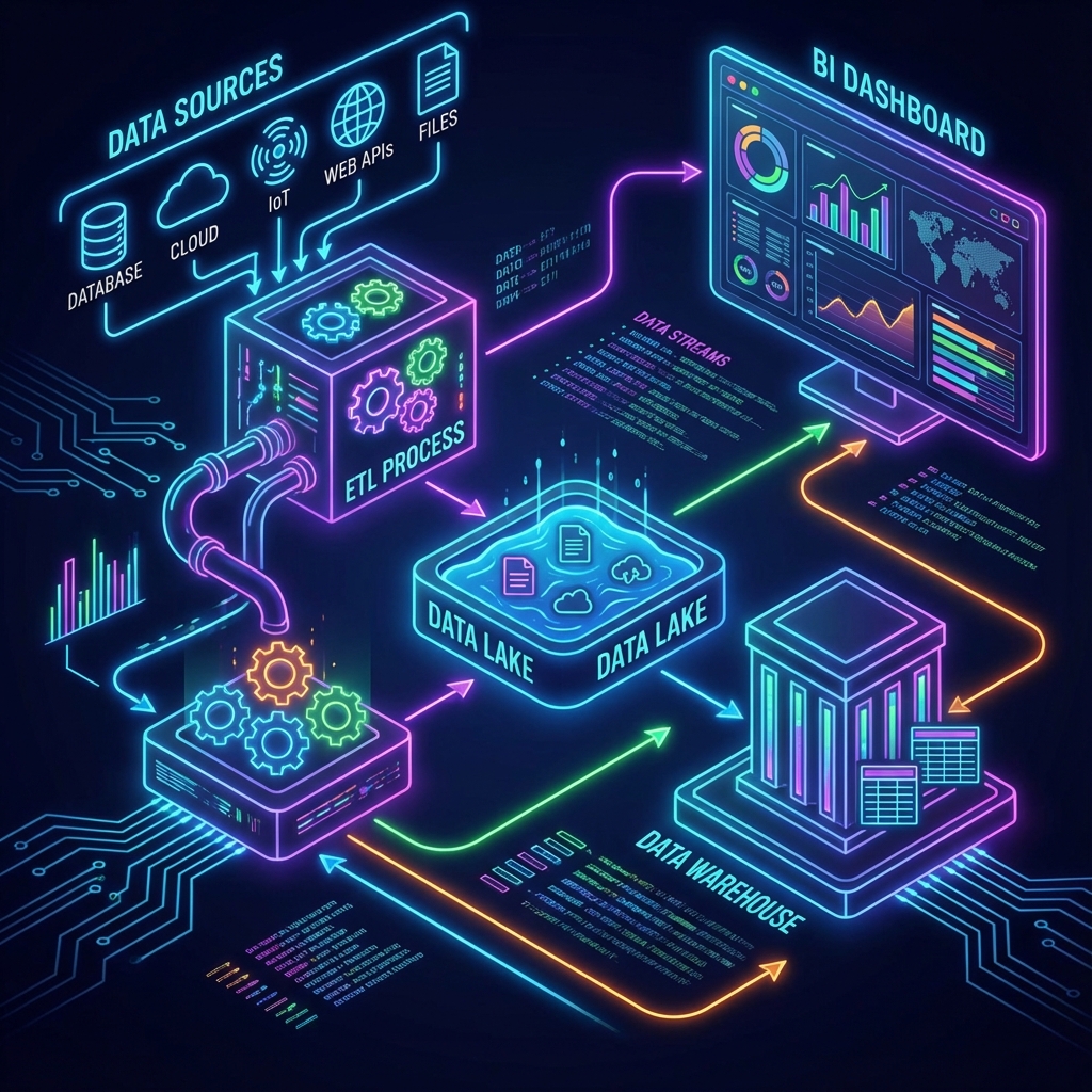 Technical Architecture Diagram: Data Analytics & AI Pipeline